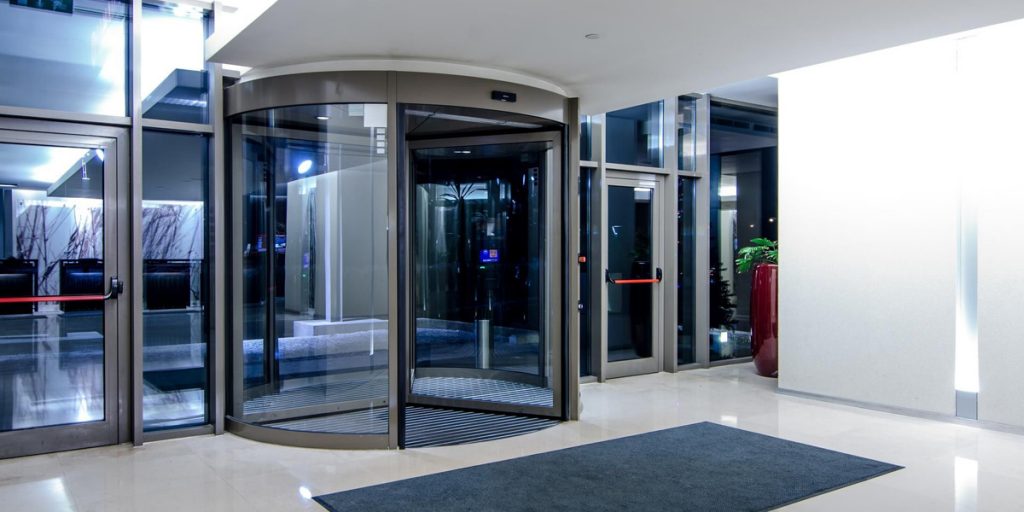 AOS curved sliding doors