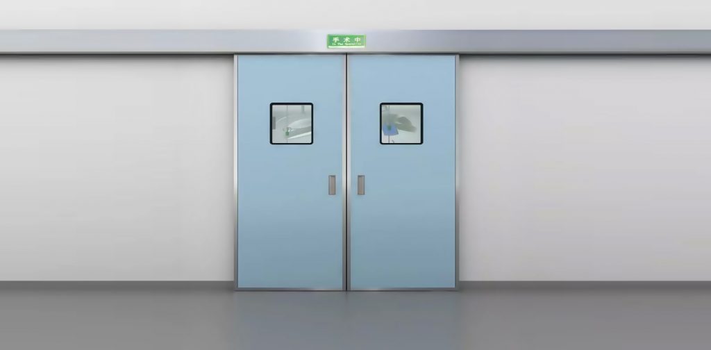 automatic hermetic sliding door